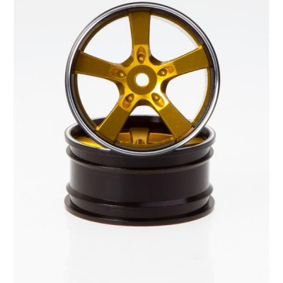 Killerbody disky hliníkové zlaté (2): Camaro 2011 1:10