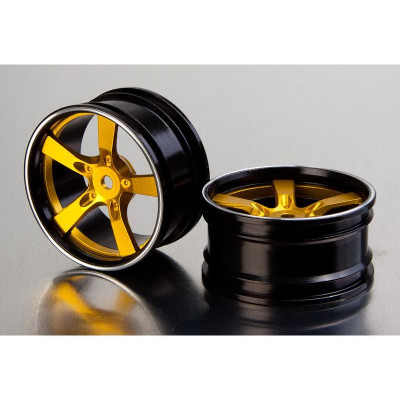 Killerbody disky hliníkové zlaté (2): Camaro 2011 1:10