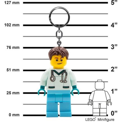 LEGO svítící klíčenka - Iconic Zdravotní bratr