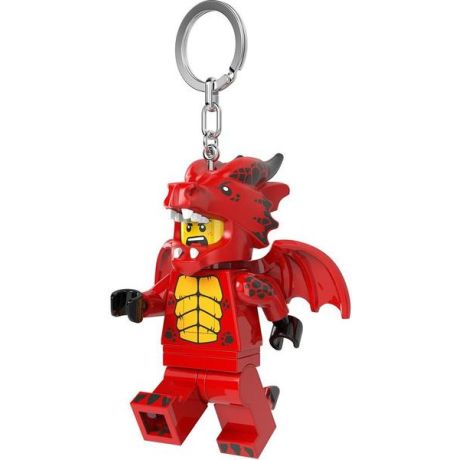 LEGO svítící klíčenka - Červený drak