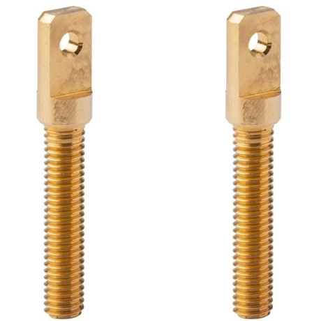 Mosazný šroub M3 s okem, 100 ks.