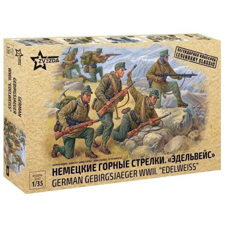 Model Kit figurky 3599 - German Gebirgsjäger (re-release) (1:35)