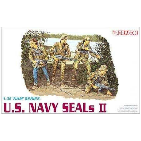 Model Kit figurky 3316 - U.S. NAVY SEALs II (1:35)