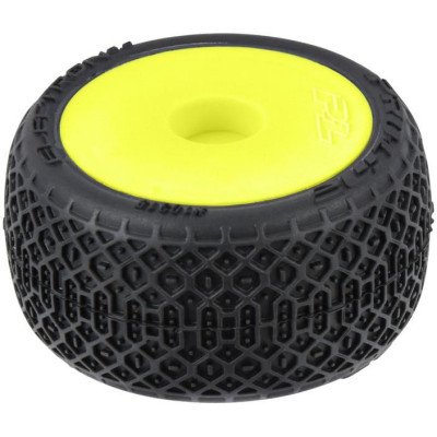 Pro-Line kolo 1:24, pneu Electron 2.0, disk žlutý, H7 (4): Micro-B
