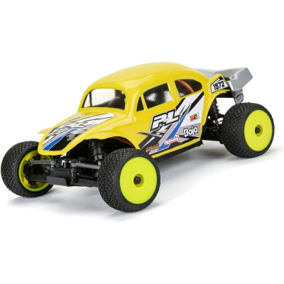 Pro-Line kolo 1:28, pneu Electron 2.0 T, disk žlutý, H7 (4): Micro-T