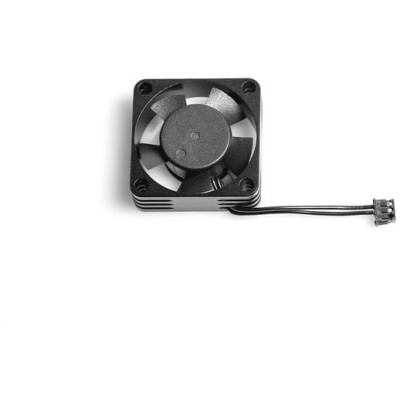 NOSRAM Hliníkový HighRev. ventilátor pro regulátory 30x30x10mm - 1S/2S - ESC konektor