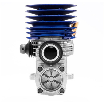 OS MAX R21 V2 samotný motor (stříbrná verze s modrou hlavou)