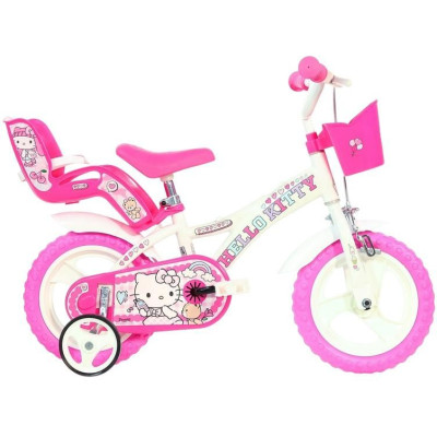 DINO Bikes - Gyerekbicikli 12" Hello Kitty