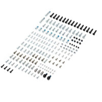 Airbus A320neo RC modellrepülőgép 1,5 m-es alkatrésze: csavarkészlet.