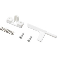 Az Airbus A320neo 1,5m RC modelljének alkatrésze: takarócsap (a felső nyílás rögzítésének mechanikája).