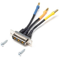 Alkatrész az Airbus A320neo 1,5m-es távirányítású modelljéhez: csatlakozók a törzs áramellátásához kézhasználat nélkül. 2x M3x10mm rögzítőcsavar.