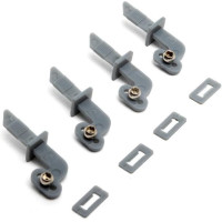 Az E-flite B-2 Spirit 30mm EDF RC modelljének alkatrésze: vezérlőkarok.