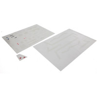 Az E-flite B-2 Spirit 30mm EDF repülőgép távirányítású modelljének alkatrésze: matricák.