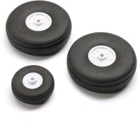 Az E-flite DHC-6 Twin Otter 1.4m távirányítású repülőgép modelljének alkatrésze: kerekek.