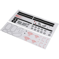 Az E-flite DHC-6 Twin Otter 1.4m repülőgép távirányítós modelljének alkatrésze: matricák.