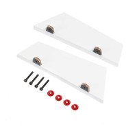 Alkatrész a Hangar 9 Hawk/T-45 140-160N RC modellrepülőgéphez: hasi oldalkormányok.