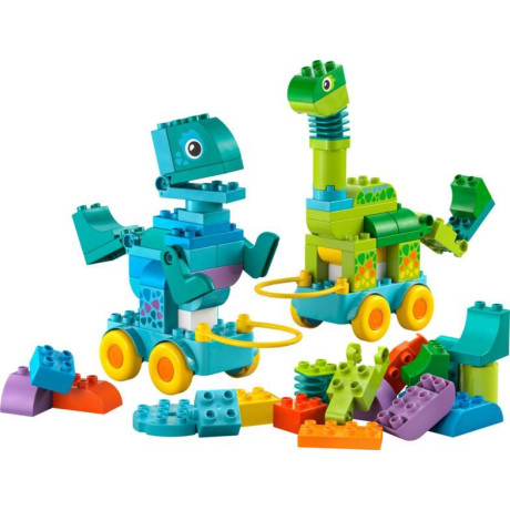LEGO DUPLO - 3 az 1-ben: Dinoszauruszok kerekeken