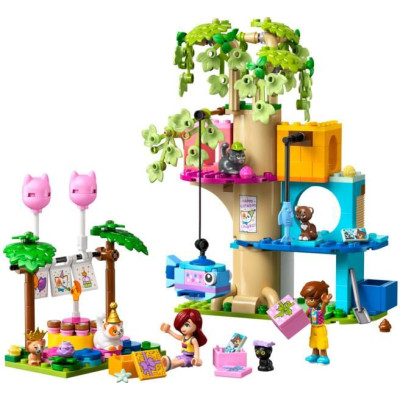 LEGO Friends - Macska születésnapi buli és faház