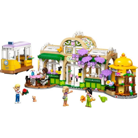 LEGO Friends - Egy növényekkel teli kávézó és egy virágbolt