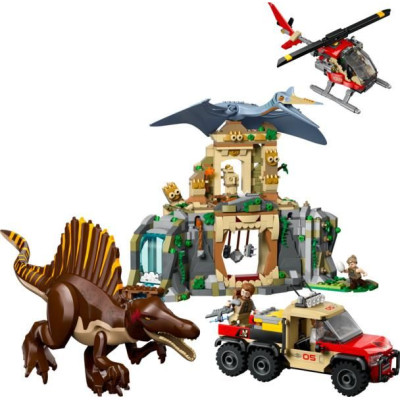LEGO Jurassic World - Repülési küldetés Spinosaurusszal és Quetzalcoatllal