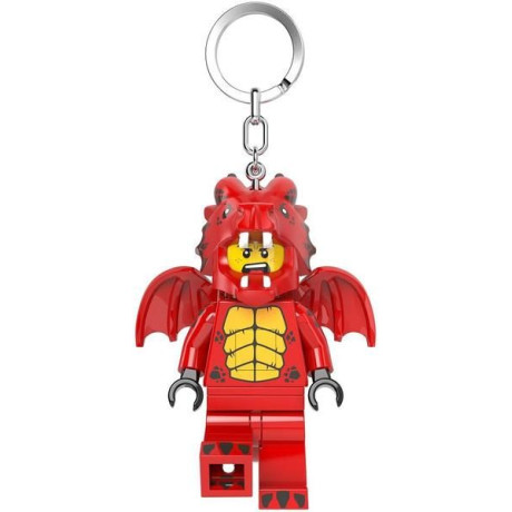 LEGO világító kulcstartó - Vörös sárkány