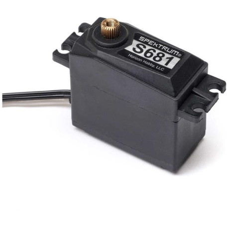 Spekturm szervo S681 nyomaték, MG 25T