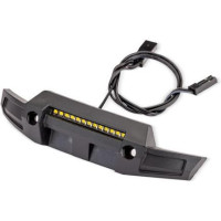 A Mini XRT RC autómodell komplett világításkészletének alkatrésze: első lökhárító LED világítással. Külön is felszerelhető a modellre komplett világításkészlet nélkül, de a külön megvásárolható TRA6588X tápegység használatával.