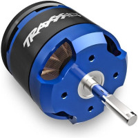 Traxxas Marine dugattyús külső menetes motor forgó burkolattal. Ez a kialakítás lehetővé teszi a hatékony hőelvezetést a tartón keresztül vízhűtéses rendszerrel. A beépített súlyok lehetővé teszik az önkiegyenesítő funkciót. Tápegység: 4S LiPo. Fordulatszám: 2300 ford/perc/V. Méretek: ø43 x 68 mm. Tengely: 5 mm.