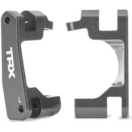 Traxxas blokk első alumínium szürke (pár) (NO9080-hoz)