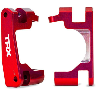 Traxxas blokk első alumínium piros (pár) (NO9080-hoz)