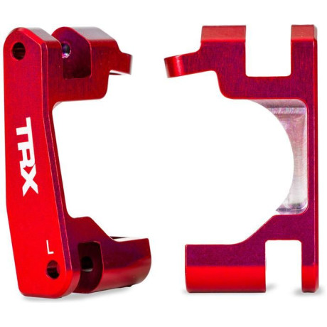 Traxxas blokk első alumínium piros (pár) (NO9080-hoz)