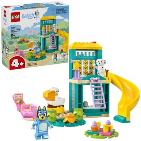 LEGO Bluey - Bluey, Chloe a zábava na hřišti