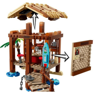 LEGO ONE PIECE - Chatrč v Mlýnové vesnici