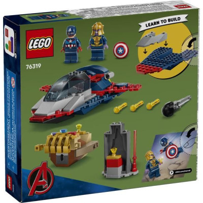 LEGO Marvel - Kapitán Amerika vs. Thanos