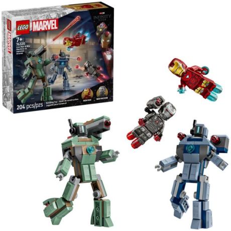 LEGO Marvel - Iron Man a War Machine vs. Hammerovy Drony
