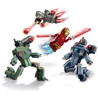 LEGO Marvel - Iron Man a War Machine vs. Hammerovy Drony