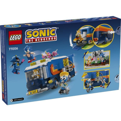 LEGO Sonic the Hedgehog - Velitelské vozidlo týmu Sonic