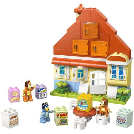LEGO DUPLO - Bluey háza és memóriajáték