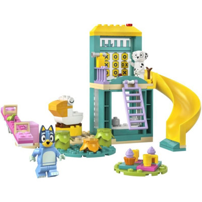 LEGO Bluey - Bluey, Chloe és móka a játszótéren