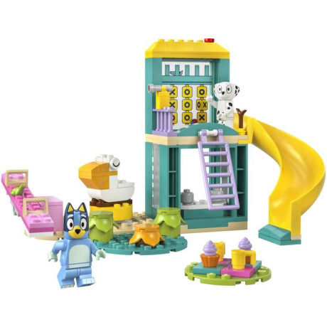 LEGO Bluey - Bluey, Chloe és móka a játszótéren