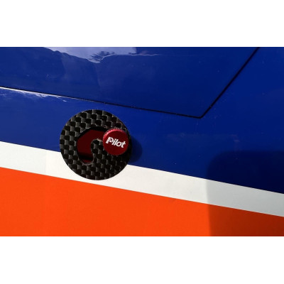 90" Extra 330SX (2,29m) 60cc Oranžovo-Modrá