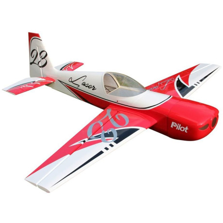 88" Laser 2240mm 60cc Červeno-Bílý - Rozbalený