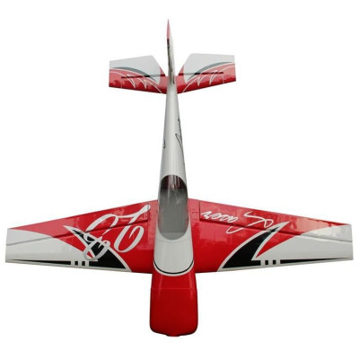 88" Laser 2240mm 60cc Červeno-Bílý - Rozbalený