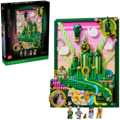 LEGO Wicked - Nástěnné umění: Emerald City