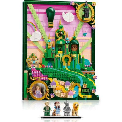LEGO Wicked - Nástěnné umění: Emerald City
