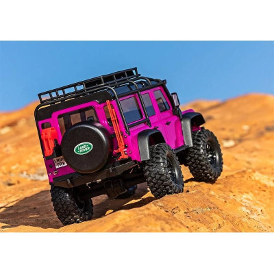 Traxxas TRX-4M Land Rover Defender 1:18 RTR růžový