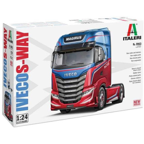Model Kit truck 3963 - Iveco Stralis S-Way (1:24)