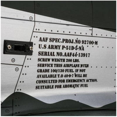 Hangar 9 P-51D Mustang 1.8m 20cc ARF