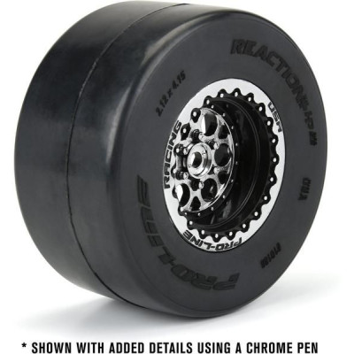 Pro-Line disk 2.2/3.0" Showtime+ Wide zadní H12 černý (2)