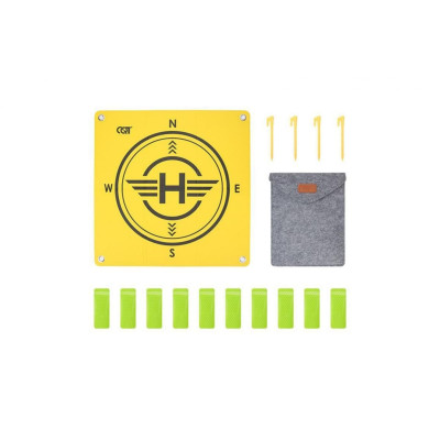 PU skládací přistávací podložka s odrazkami 55cm